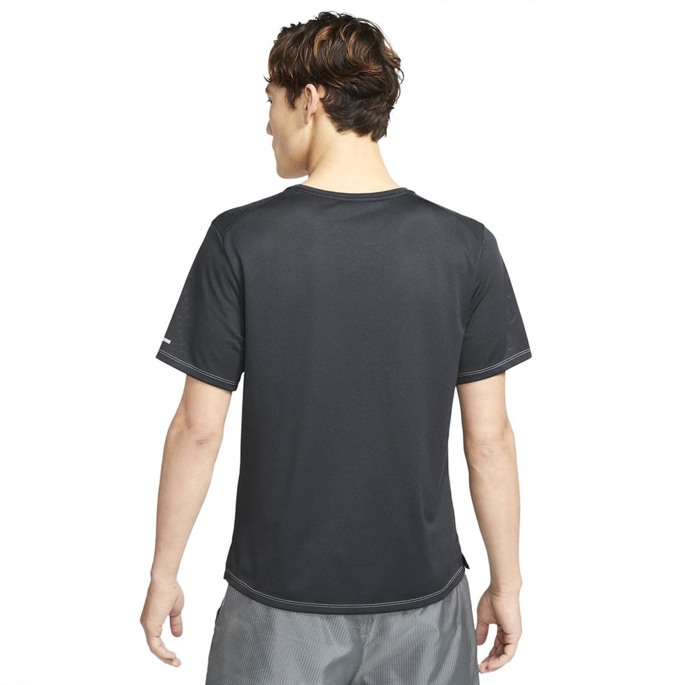 Nike M Nk Df Wr Mıler Gx Ss Erkek Siyah T-shirt - DD5276-045