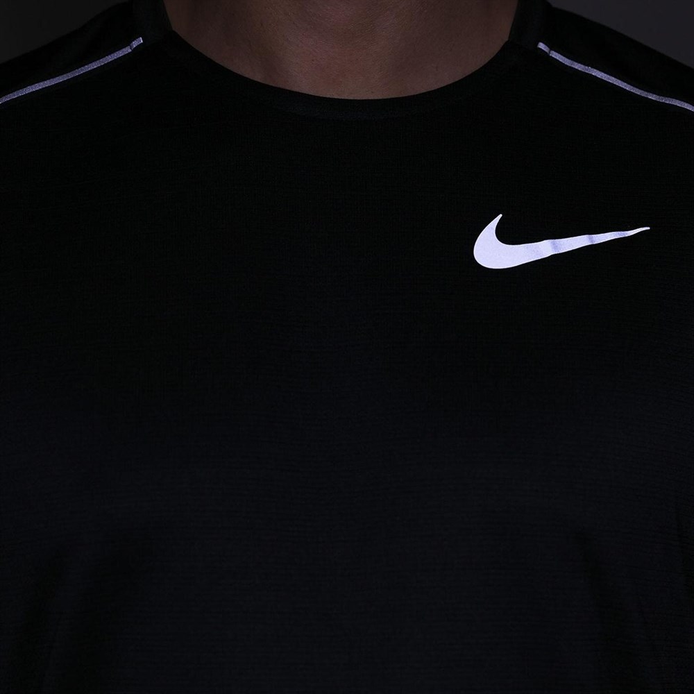 Nike M Nk Dry Mıler Top Ss Kadın Spor Giyim - AJ7565-010
