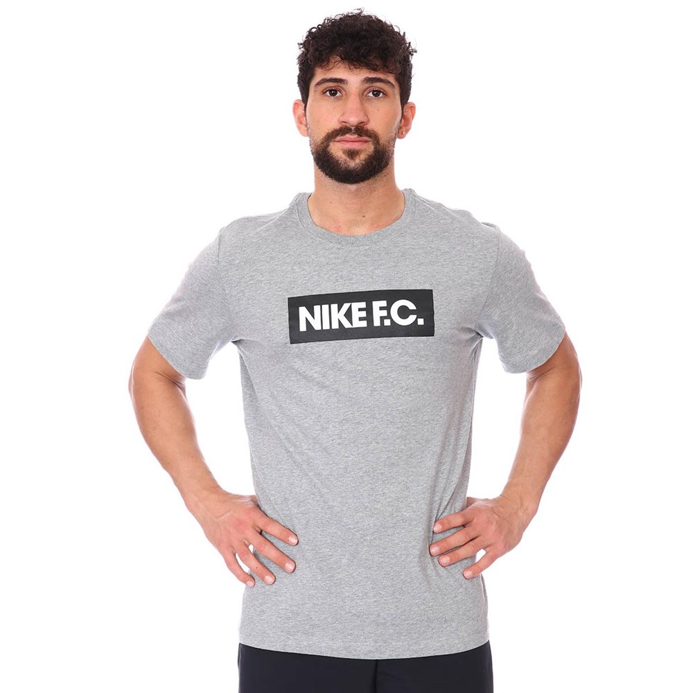 Nike M Nk Fc Tee Essentıals Erkek Gri T-shirt - CT8429-063