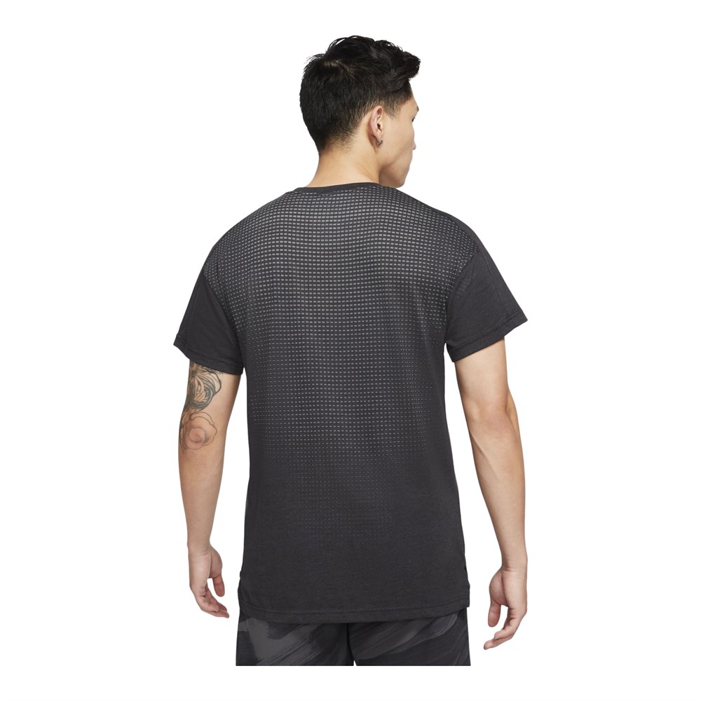 Nike M Np Df Npc Burnout Ss Top 2.0 Erkek Siyah T-shirt - DD1828-010