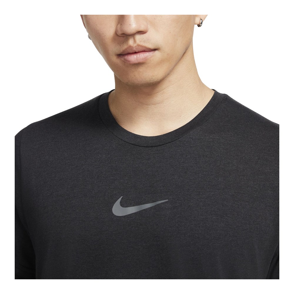 Nike M Np Df Npc Burnout Ss Top 2.0 Erkek Siyah T-shirt - DD1828-010