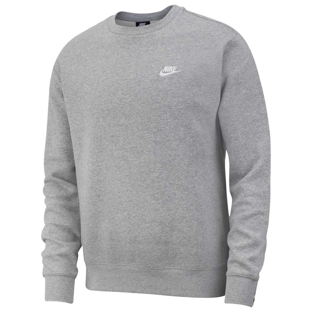 Nike M Nsw Club Crw Bb Erkek Gri T-shirt - BV2662-063