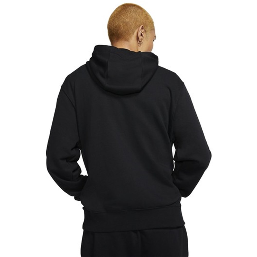 Nike M Nsw Club Hoodıe Fz Ft Erkek Siyah Sweatshirt - BV2648-010