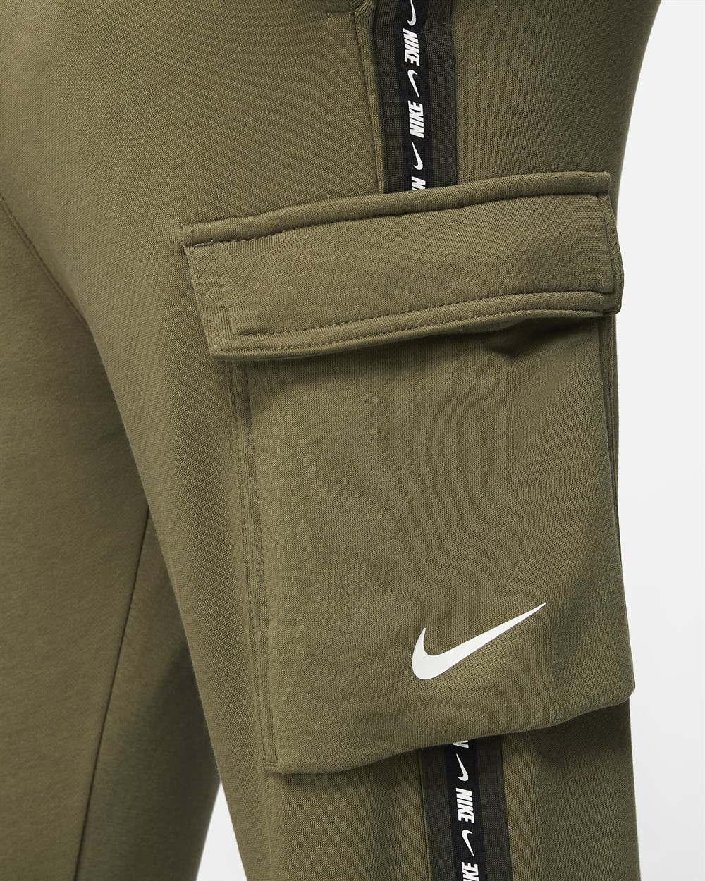 Nike M Nsw Repeat Flc Cargo Pant Bb Erkek Yeşil Eşofman Altı - DM4680-222
