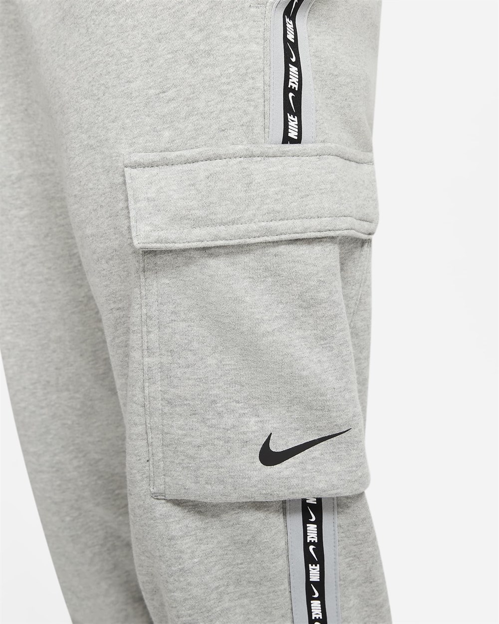 Nike M Nsw Repeat Flc Cargo Pant Bb Erkek Gri Eşofman Altı - DM4680-063