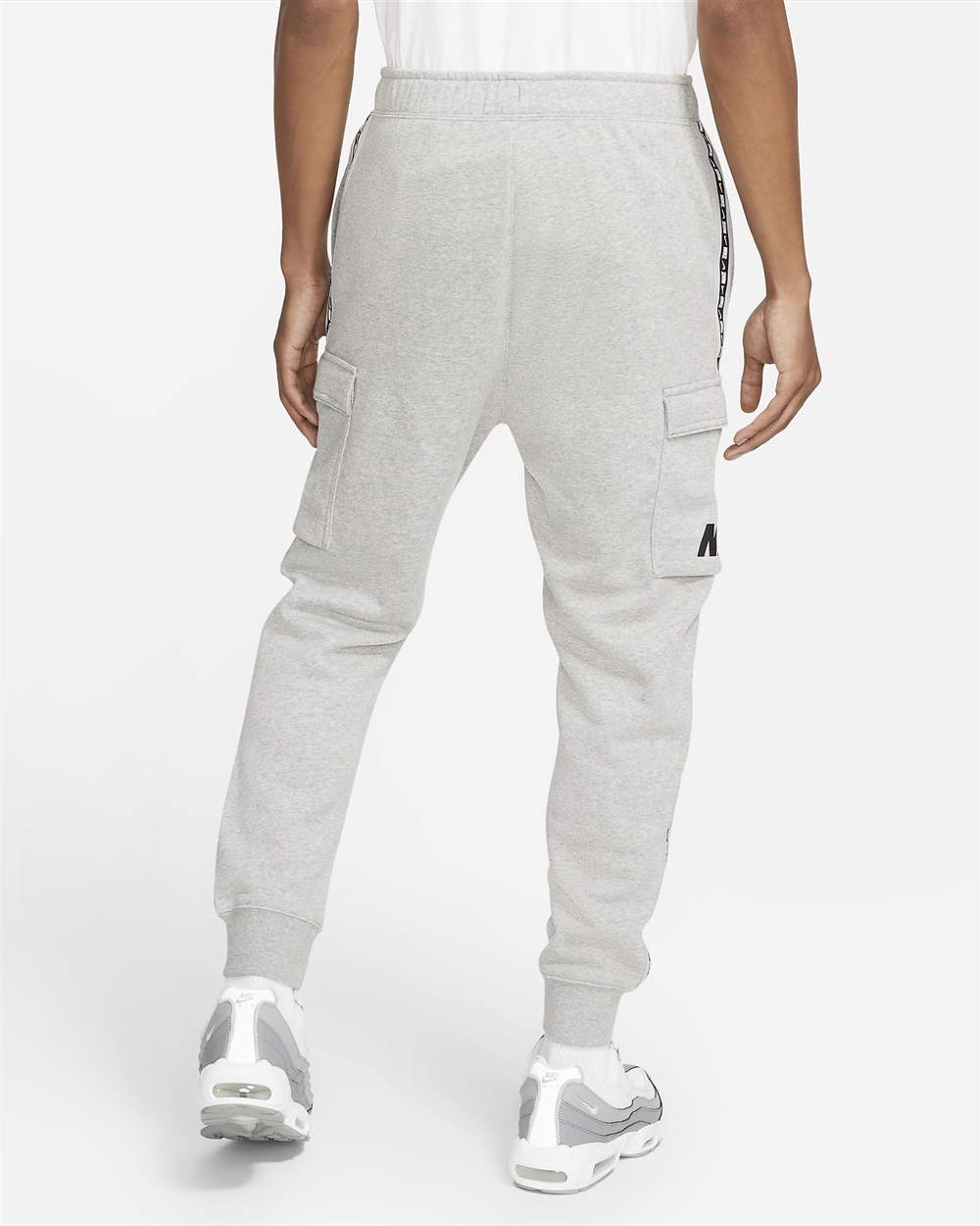 Nike M Nsw Repeat Flc Cargo Pant Bb Erkek Gri Eşofman Altı - DM4680-063