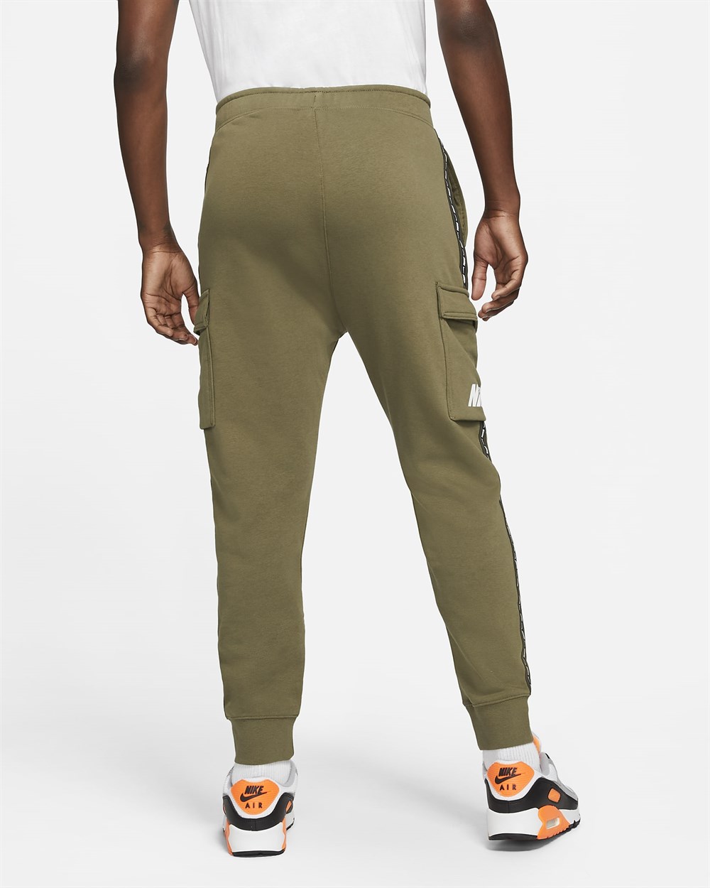 Nike M Nsw Repeat Flc Cargo Pant Bb Erkek Yeşil Eşofman Altı - DM4680-222