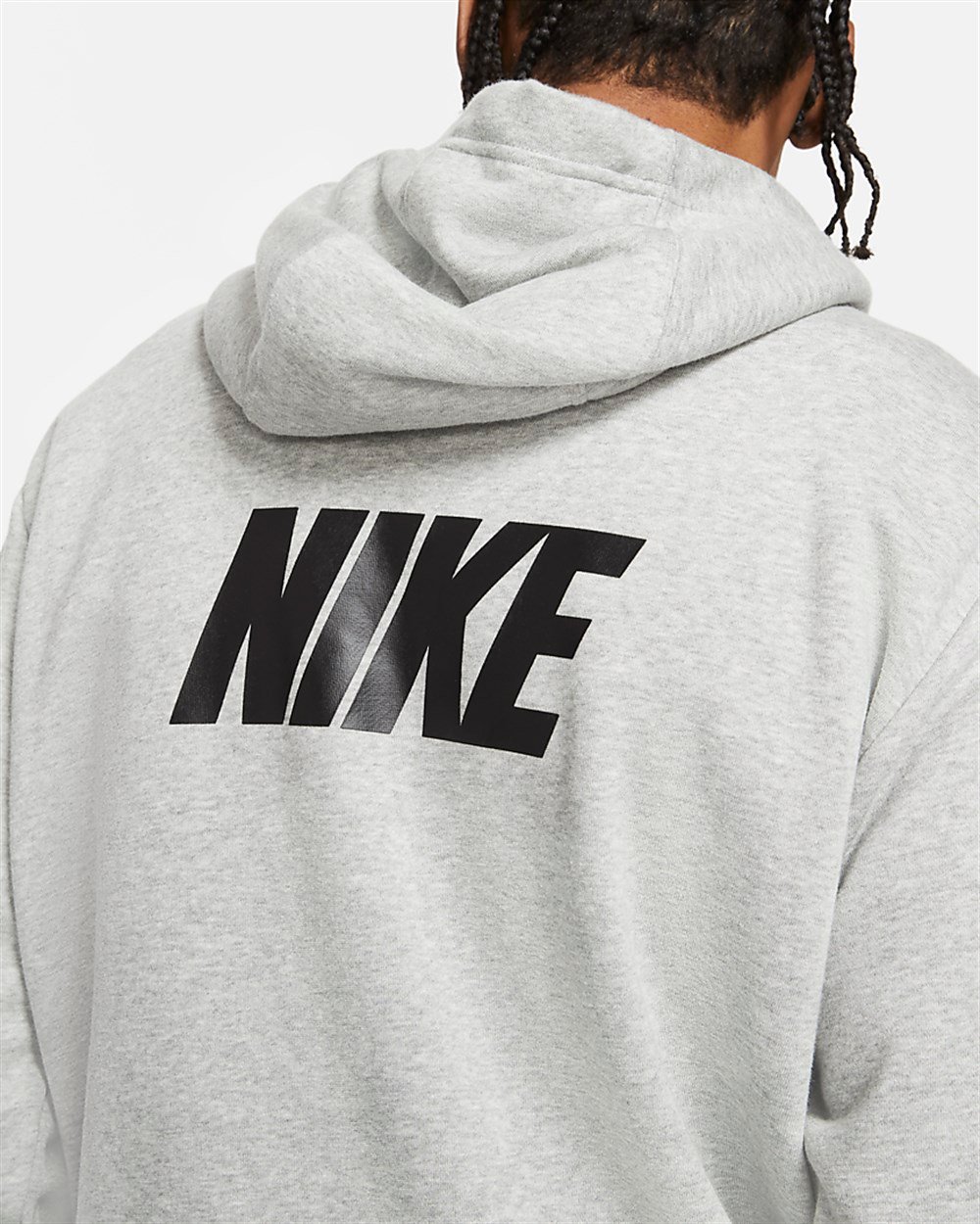 Nike M Nsw Repeat Flc Po Hoodıe Bb Erkek Gri Sweatshirt - DM4676-063