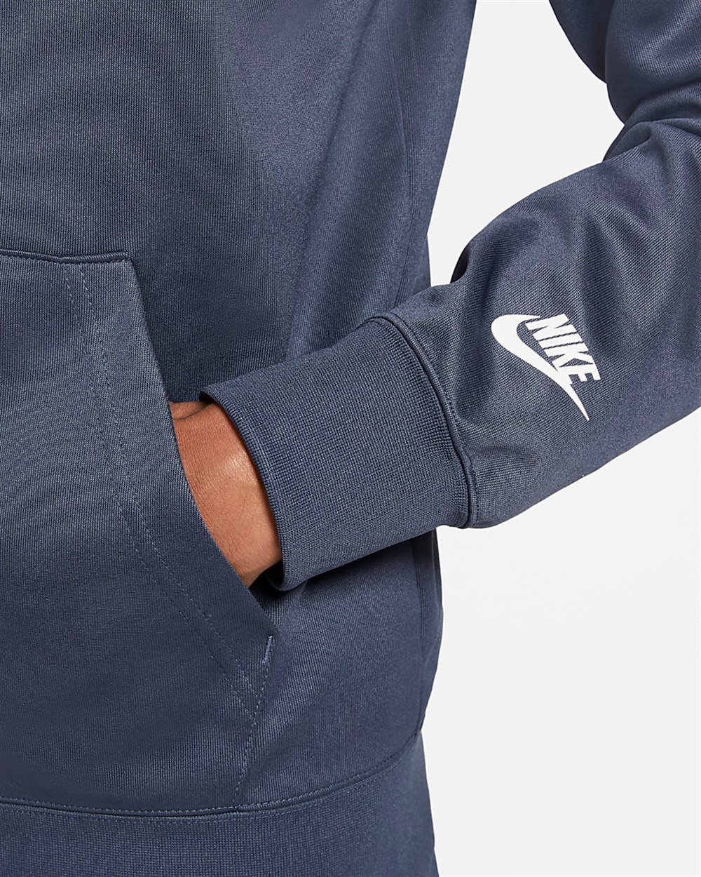 Nike M Nsw Repeat Pk Fz Hoodıe Erkek Mavi Sweatshirt - DM4672-437