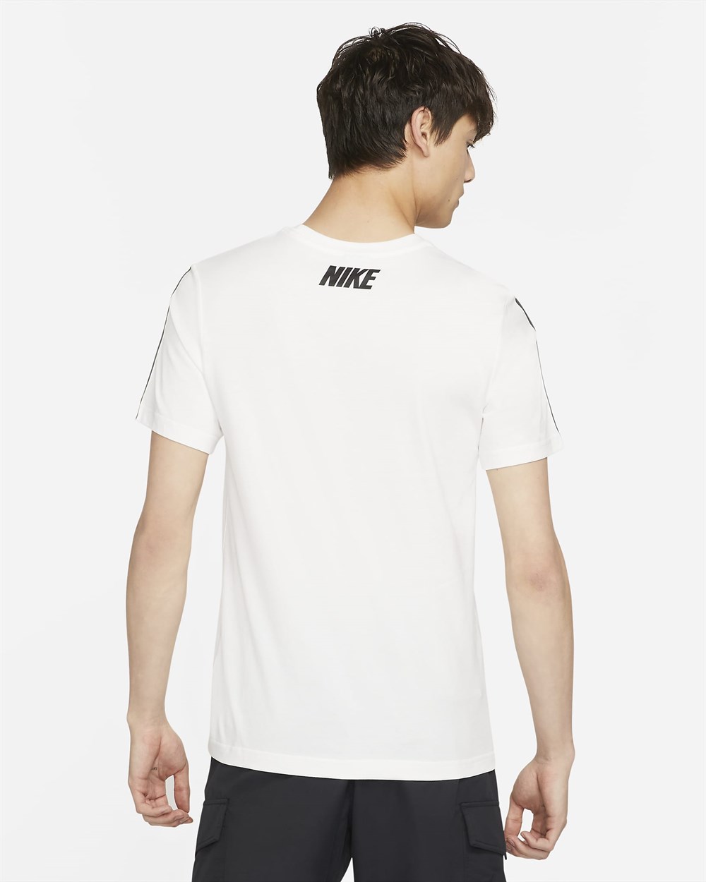 Nike M Nsw Repeat Ss Tee Erkek Beyaz T-shirt - DM4685-100