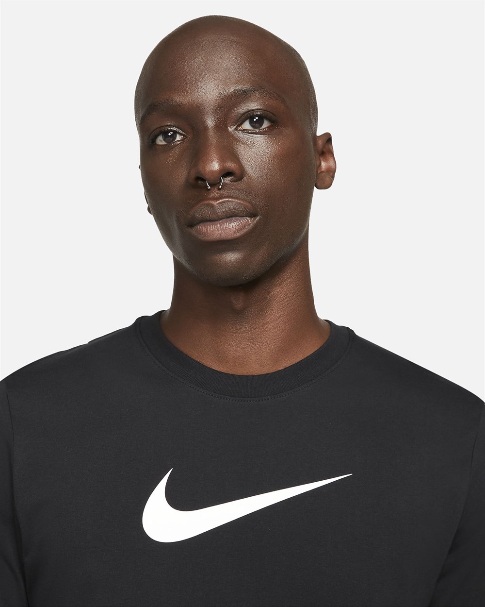 Nike M Nsw Repeat Ss Tee Erkek Siyah T-shirt - DM4685-010