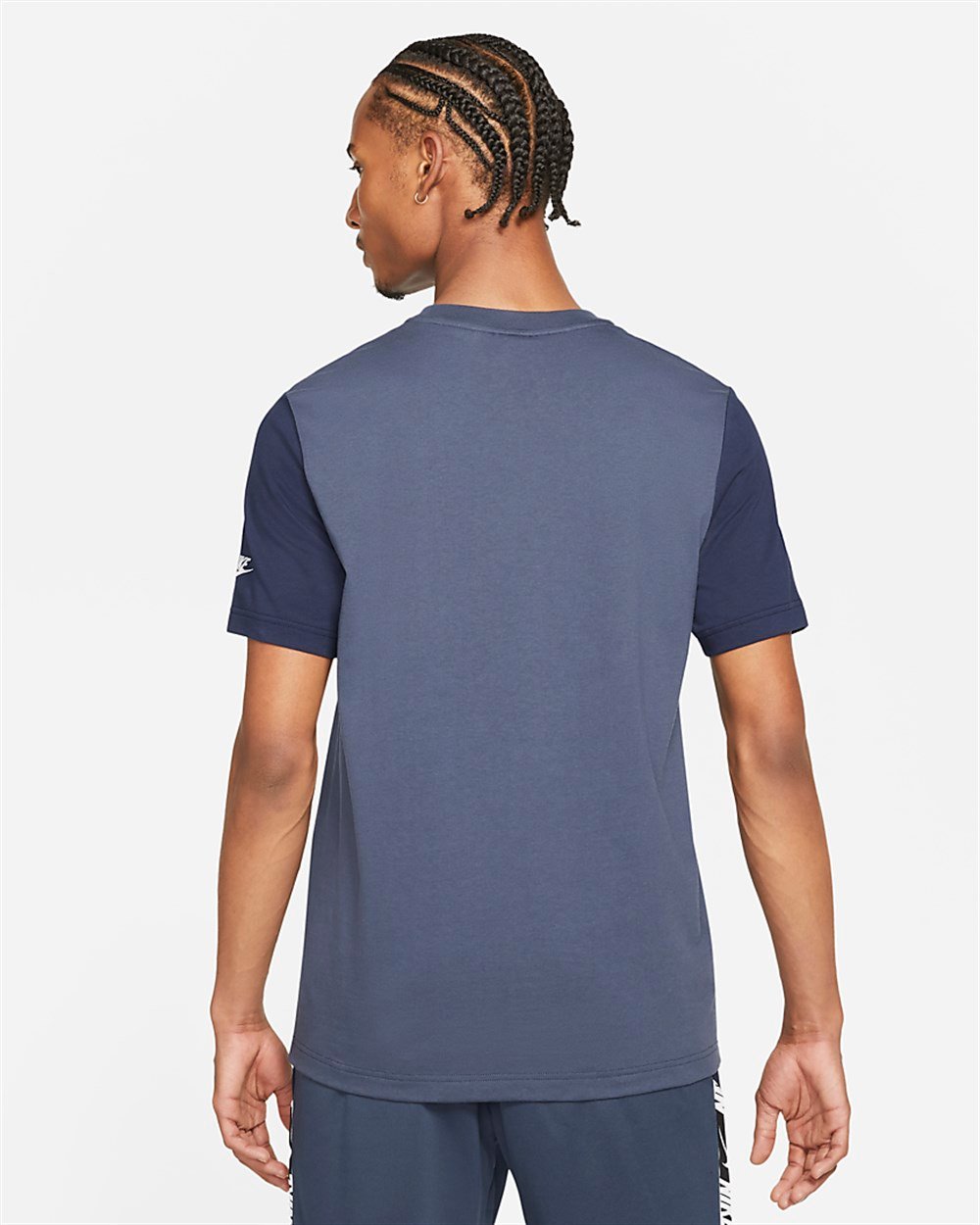 Nike M Nsw Repeat Ss Top Erkek Mavi T-shirt - DM4675-437