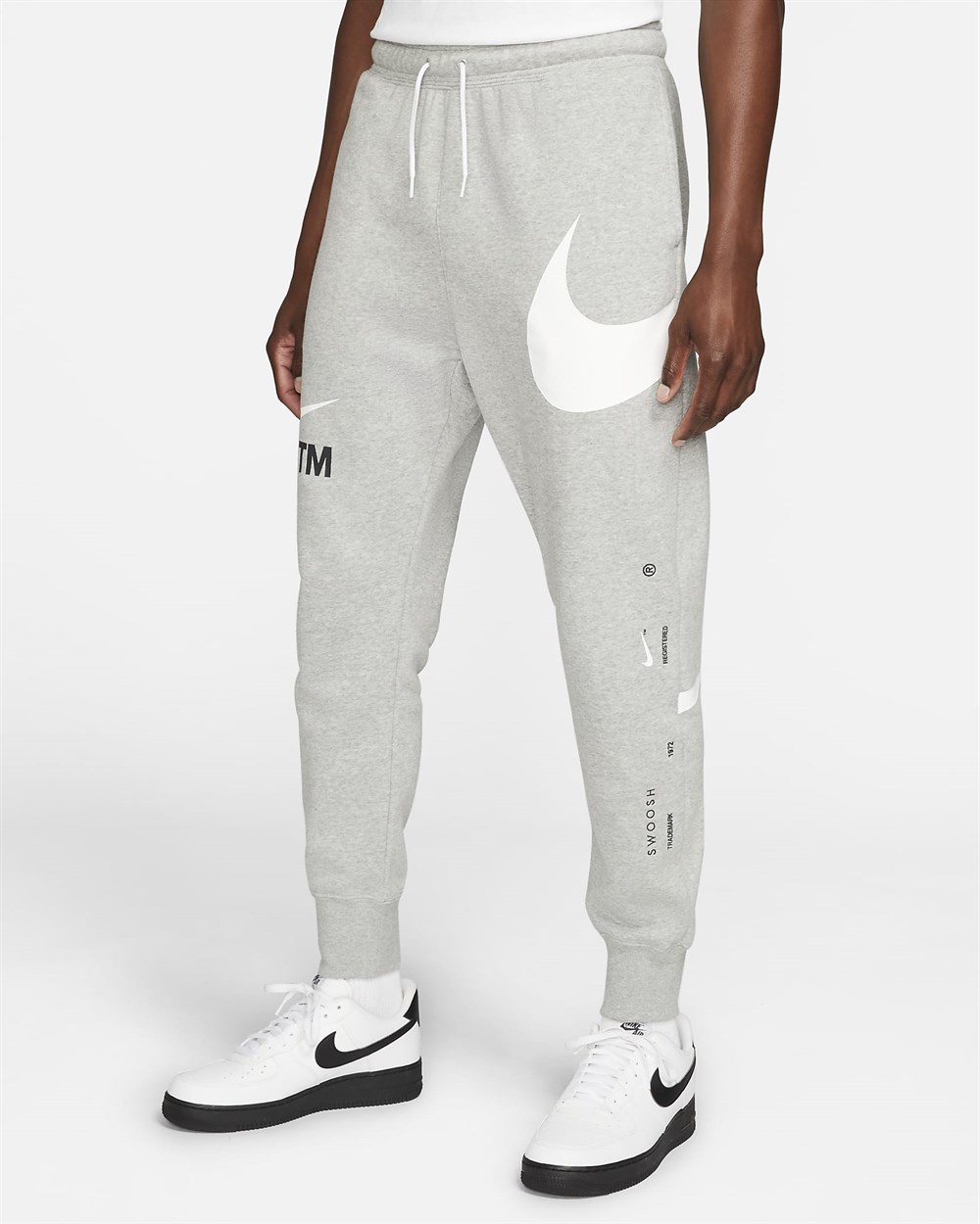 Nike M Nsw Swoosh Sbb Pant Erkek Gri Eşofman Altı - DD6001-063