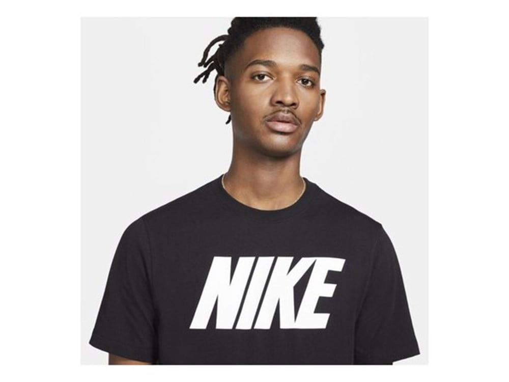 Nike M Nsw Tee Icon Block Erkek Siyah T-shirt - DC5092-010