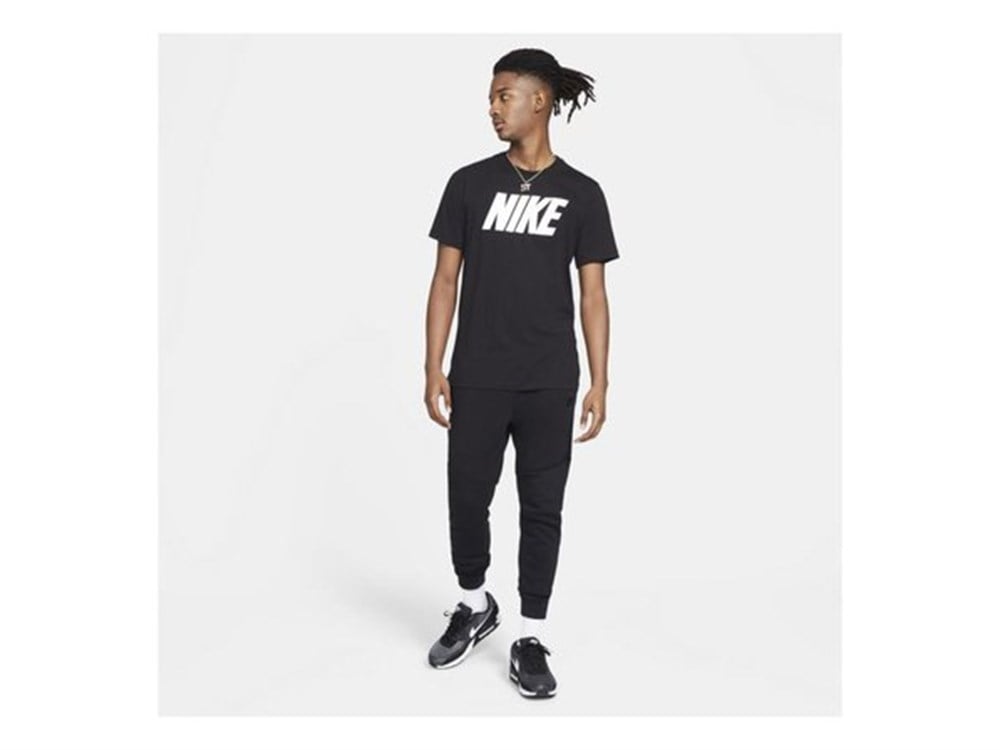 Nike M Nsw Tee Icon Block Erkek Siyah T-shirt - DC5092-010