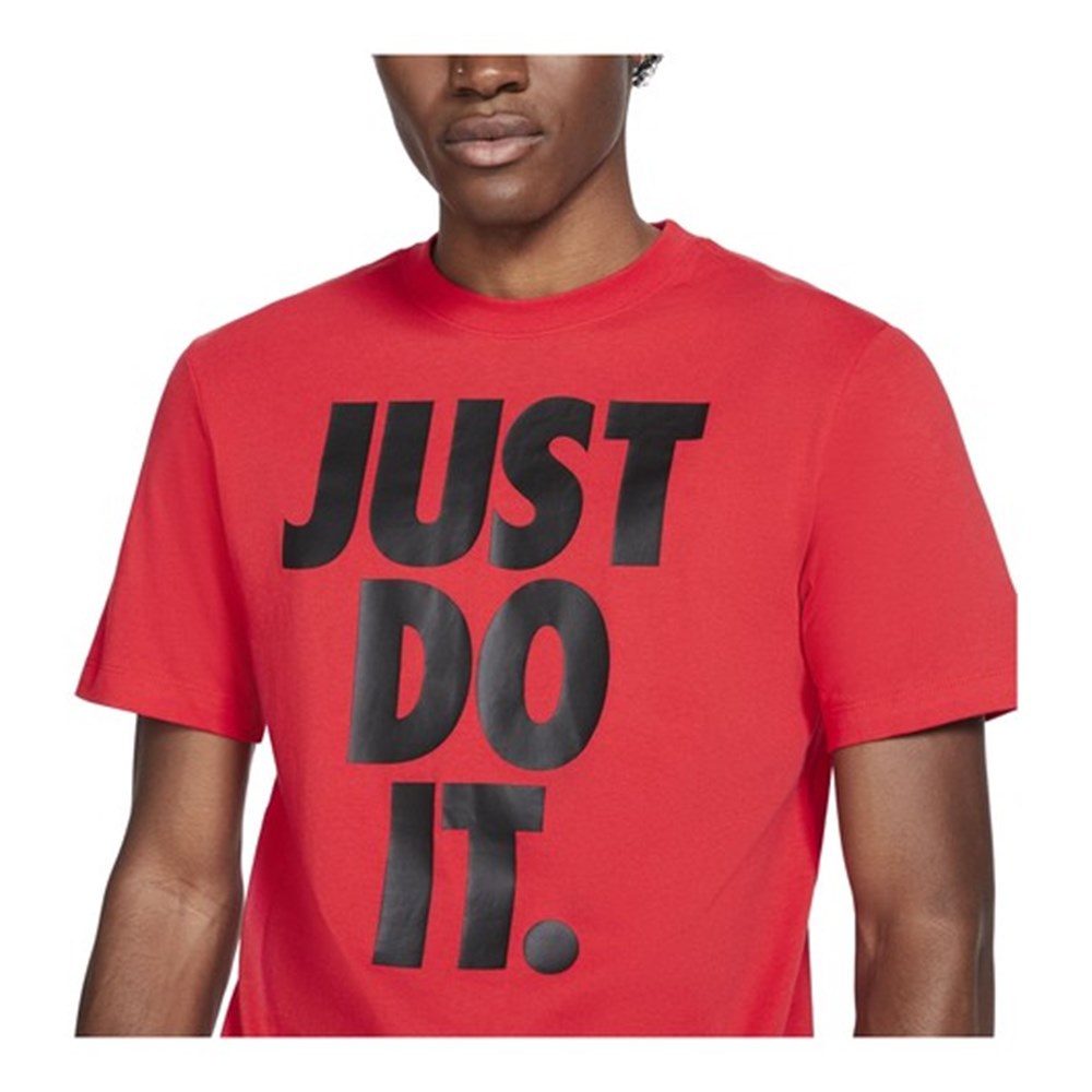 Nike M Nsw Tee Icon Jdı Hbr Erkek Kırmızı T-shirt - DC5090-657