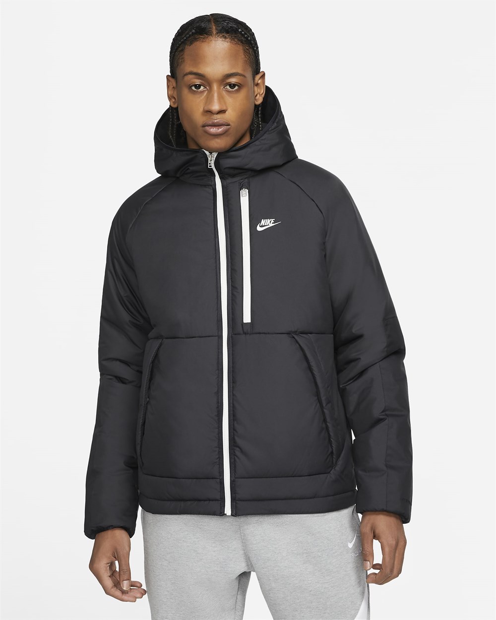 Nike M Nsw Tf Rpl Legacy Hd Anorak Erkek Siyah Ceket - DD6863-010