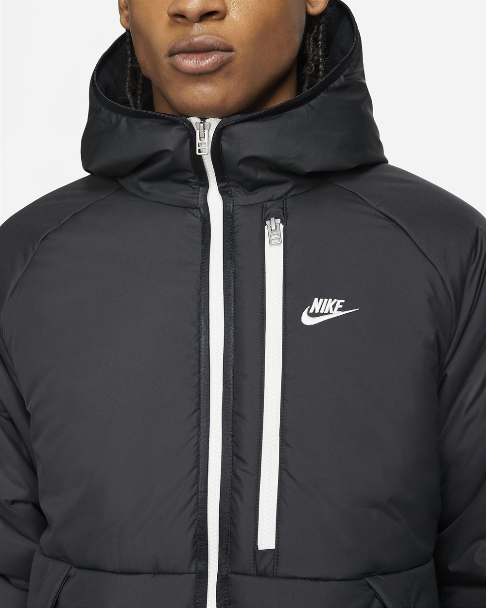 Nike M Nsw Tf Rpl Legacy Hd Anorak Erkek Siyah Ceket - DD6863-010