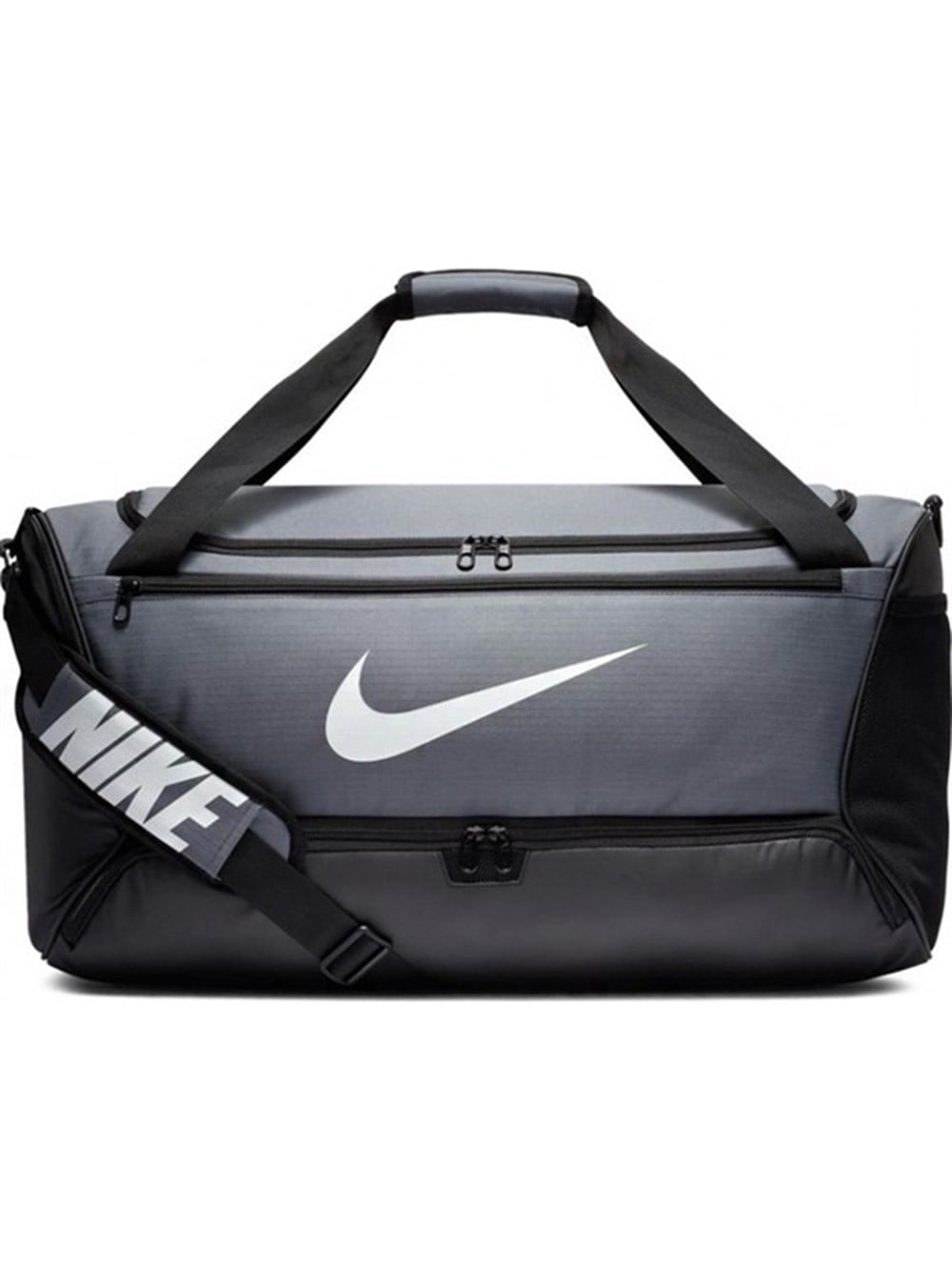 Nike Nk Brsla M Duff - 9.0 (60L) Unisex Gri Spor Çanta - BA5955-026