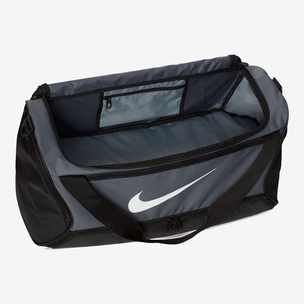 Nike Nk Brsla M Duff - 9.0 (60L) Unisex Gri Spor Çanta - BA5955-026