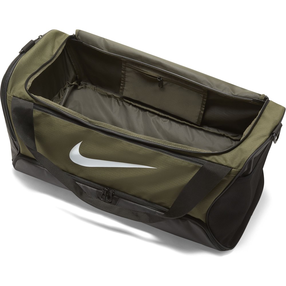 Nike Nk Brsla M Duff - 9.0 (60L) Unisex Haki Spor Çantası - BA5955-325