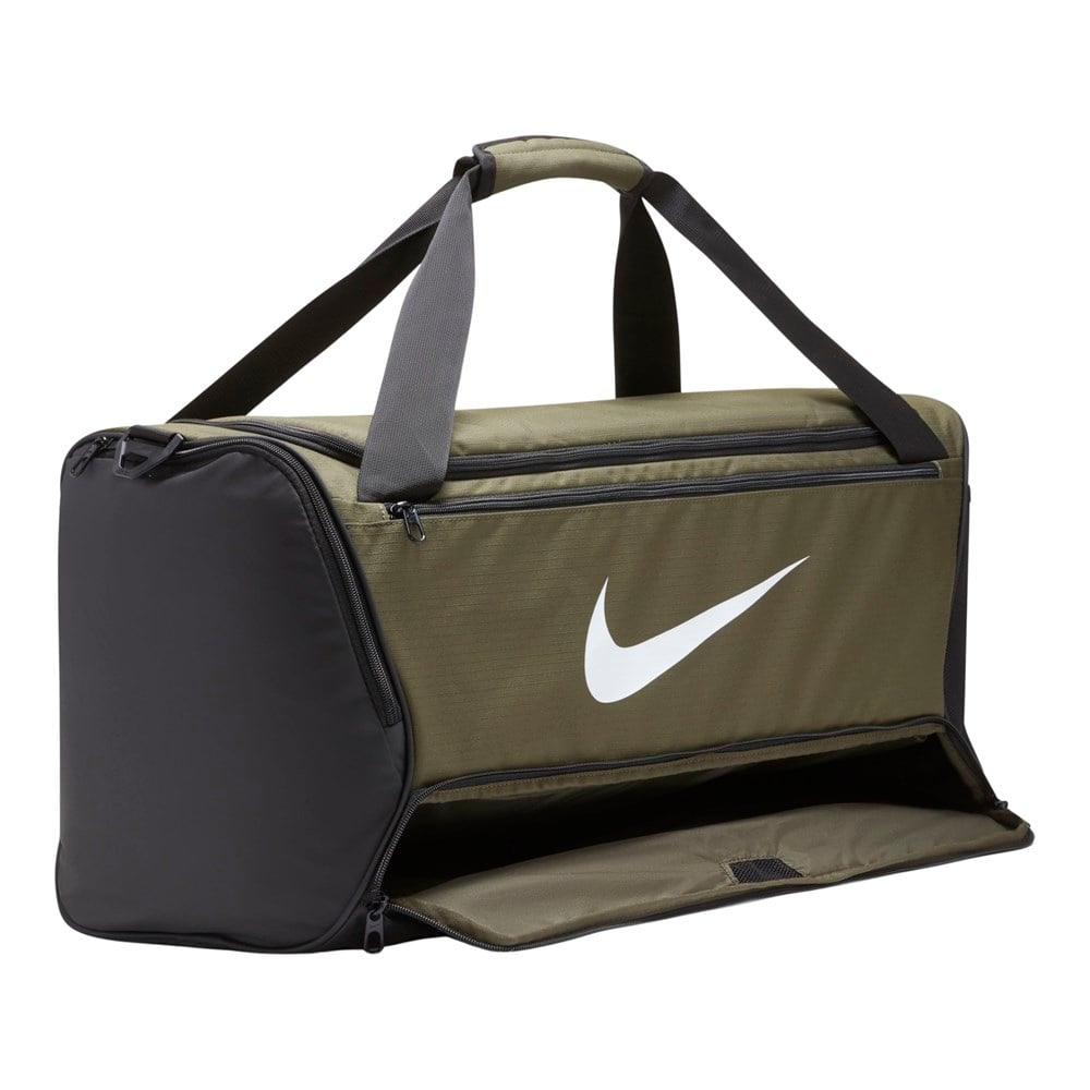 Nike Nk Brsla M Duff - 9.0 (60L) Unisex Haki Spor Çantası - BA5955-325