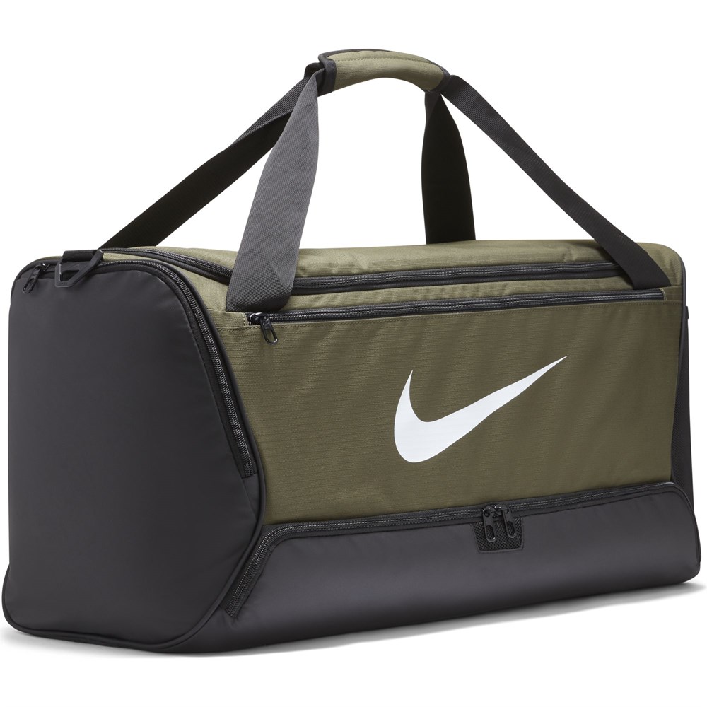 Nike Nk Brsla M Duff - 9.0 (60L) Unisex Haki Spor Çantası - BA5955-325
