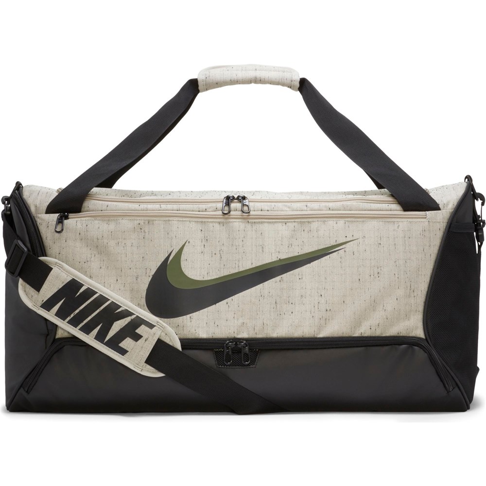 Nike Nk Brsla M Duff- 9.0 Mtrl Slub Unisex Siyah Spor Çantası - CU9511-210