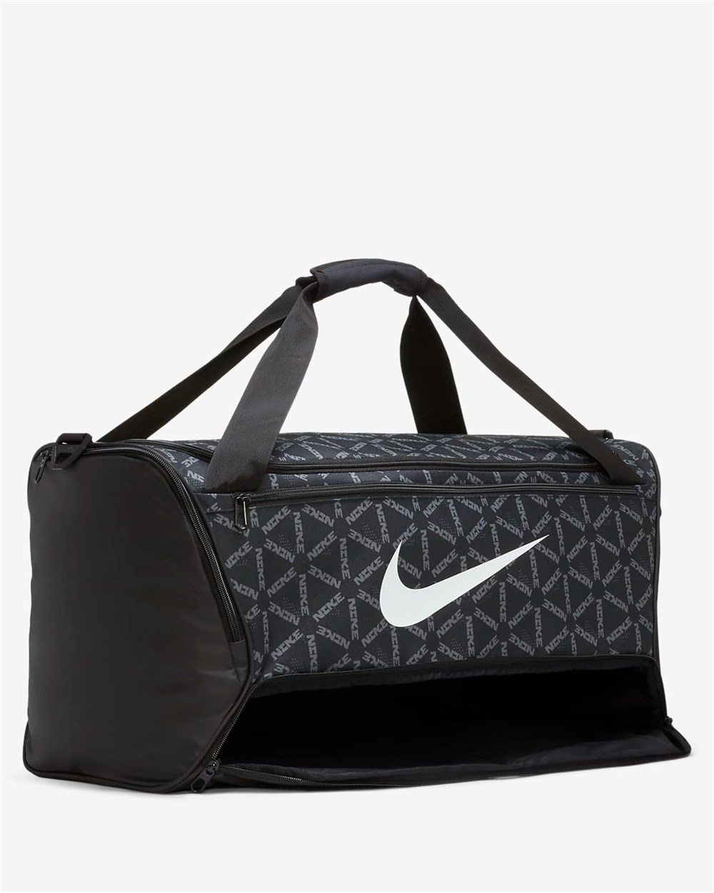 Nike Nk Brsla M Duff-9.0 Aop2 Fa21 Unisex Siyah Spor Çantası - DA8305-010