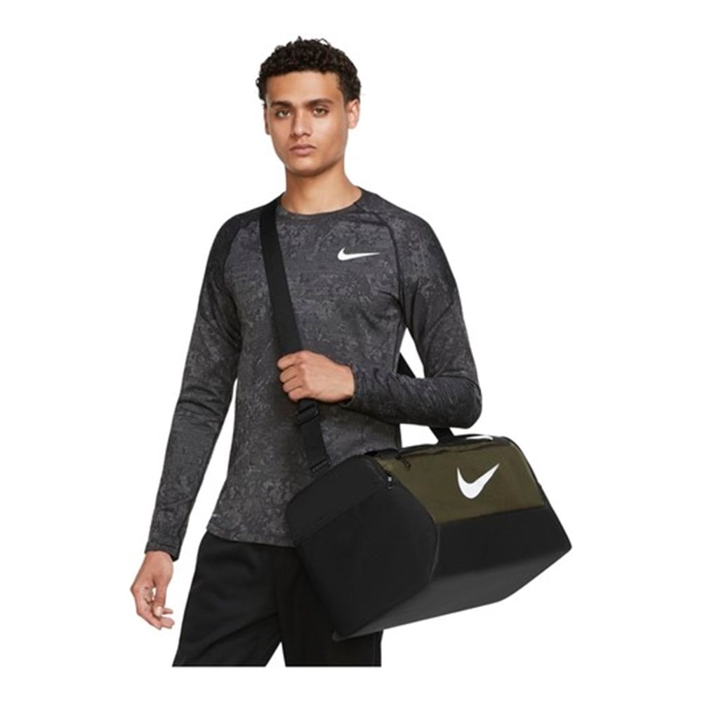 Nike Nk Brsla S Duff - 9.0 (41L) Unisex Haki Spor Çantası - BA5957-325