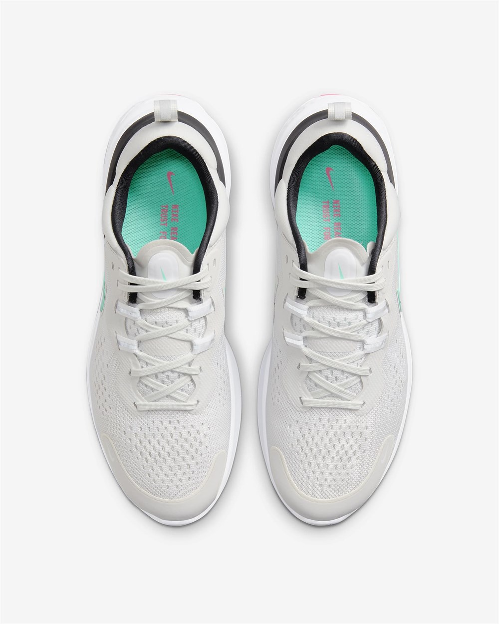 Nike React Mıler 2 Erkek Gri Koşu Ayakkabı  - CW7121-004