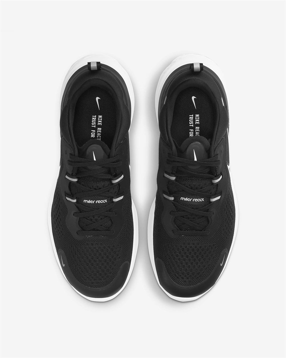 Nike React Mıler 2 Erkek Siyah Koşu Ayakkabı  - CW7121-001