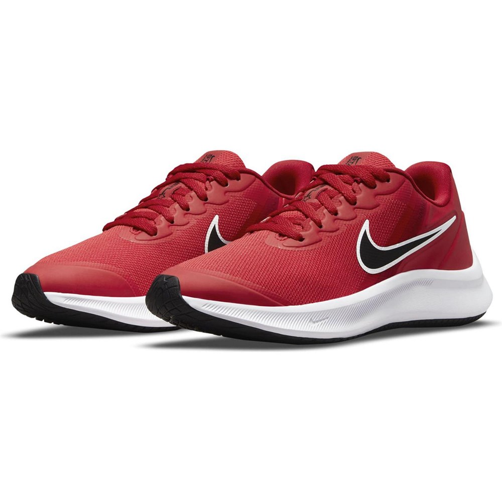 Nike Star Runner 3 (Gs) Çocuk Kırmızı Koşu Ayakkabı  - DA2776-602
