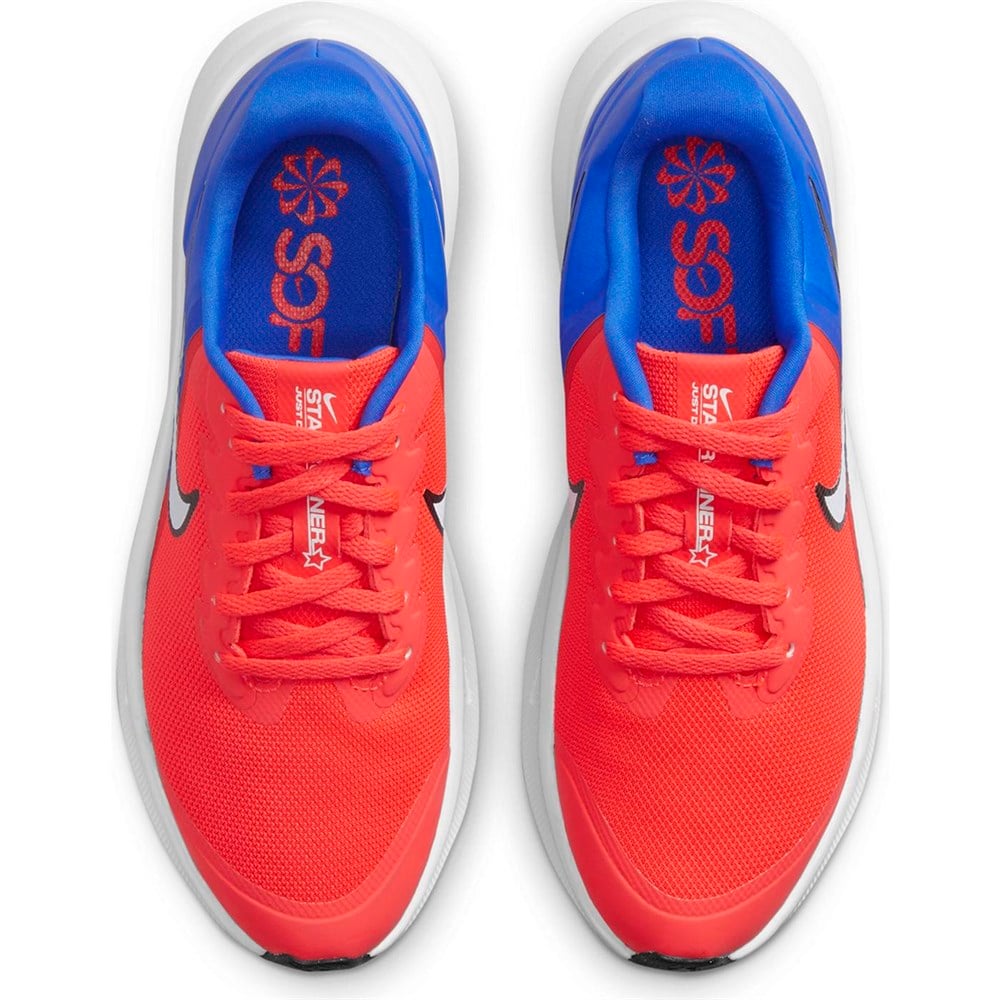 Nike Star Runner 3 (Gs) Çocuk Kırmızı Koşu Ayakkabı  - DA2776-600