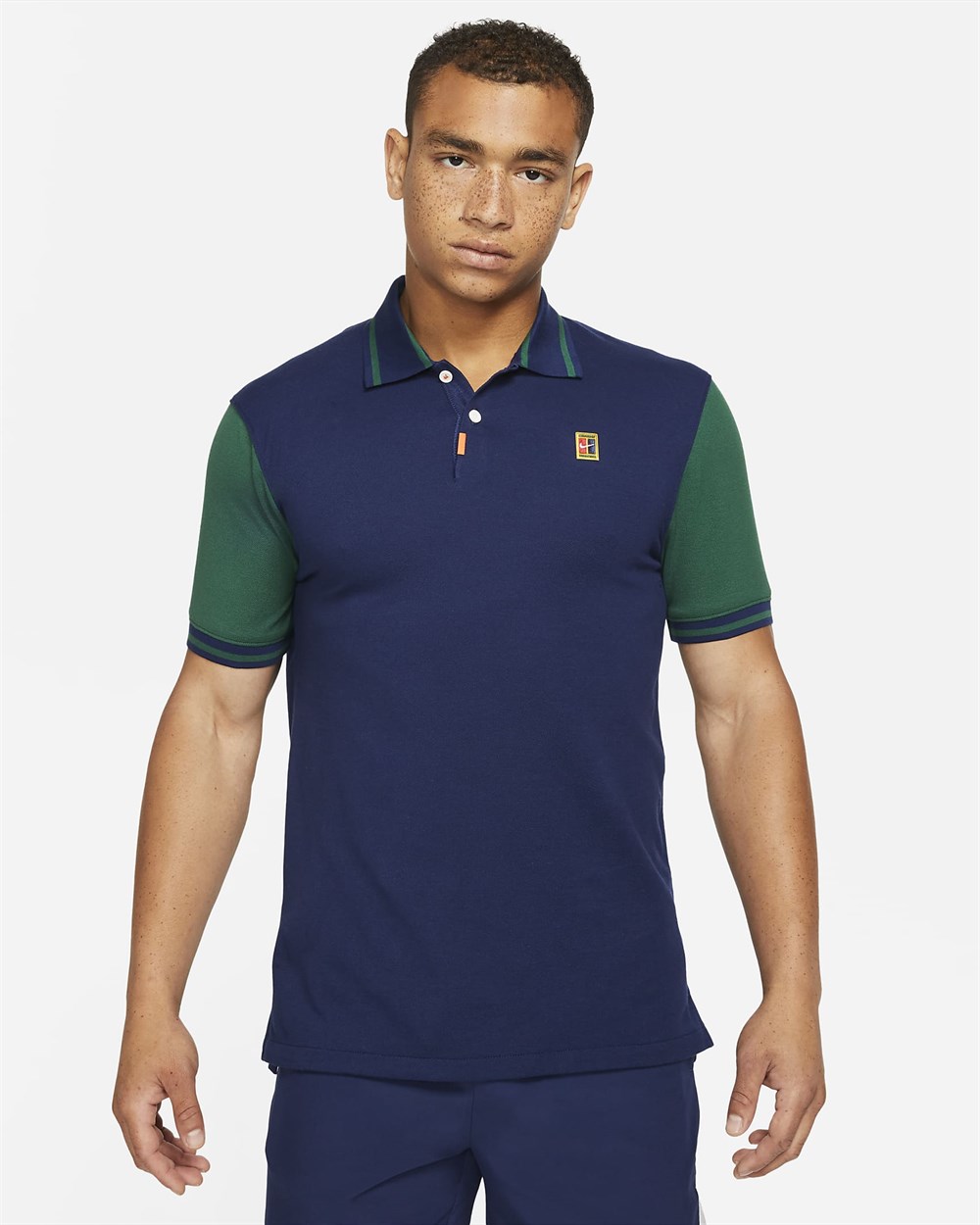 Nike The Polo Df Herıtge Slım2 Erkek Mavi Polo T-shirt - DA4379-429