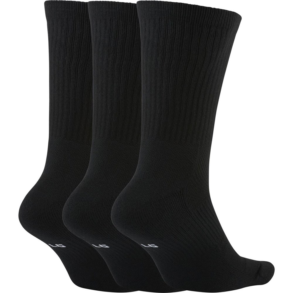Nike U Nk Crew Everyday Bball 3Pr Unisex Siyah Çorap - DA2123-010