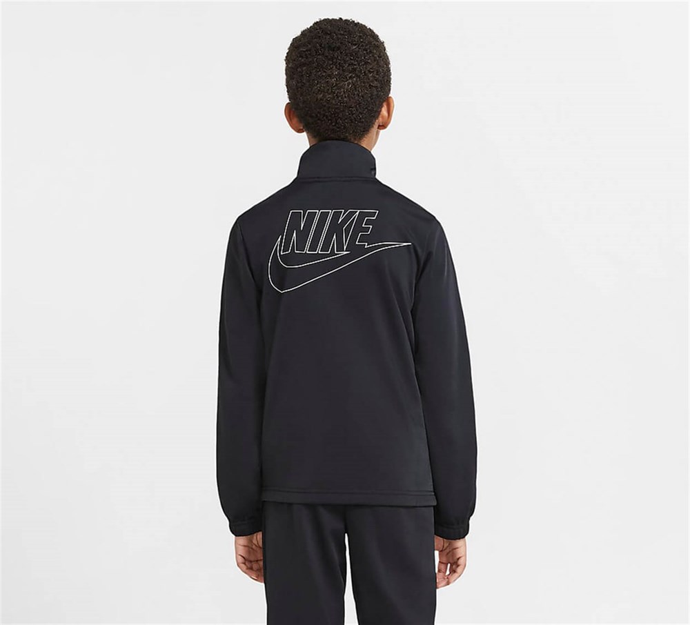 Nike U Nsw Hbr Poly Tracksuıt Çocuk Siyah Eşofman Takımı - DD0324-010