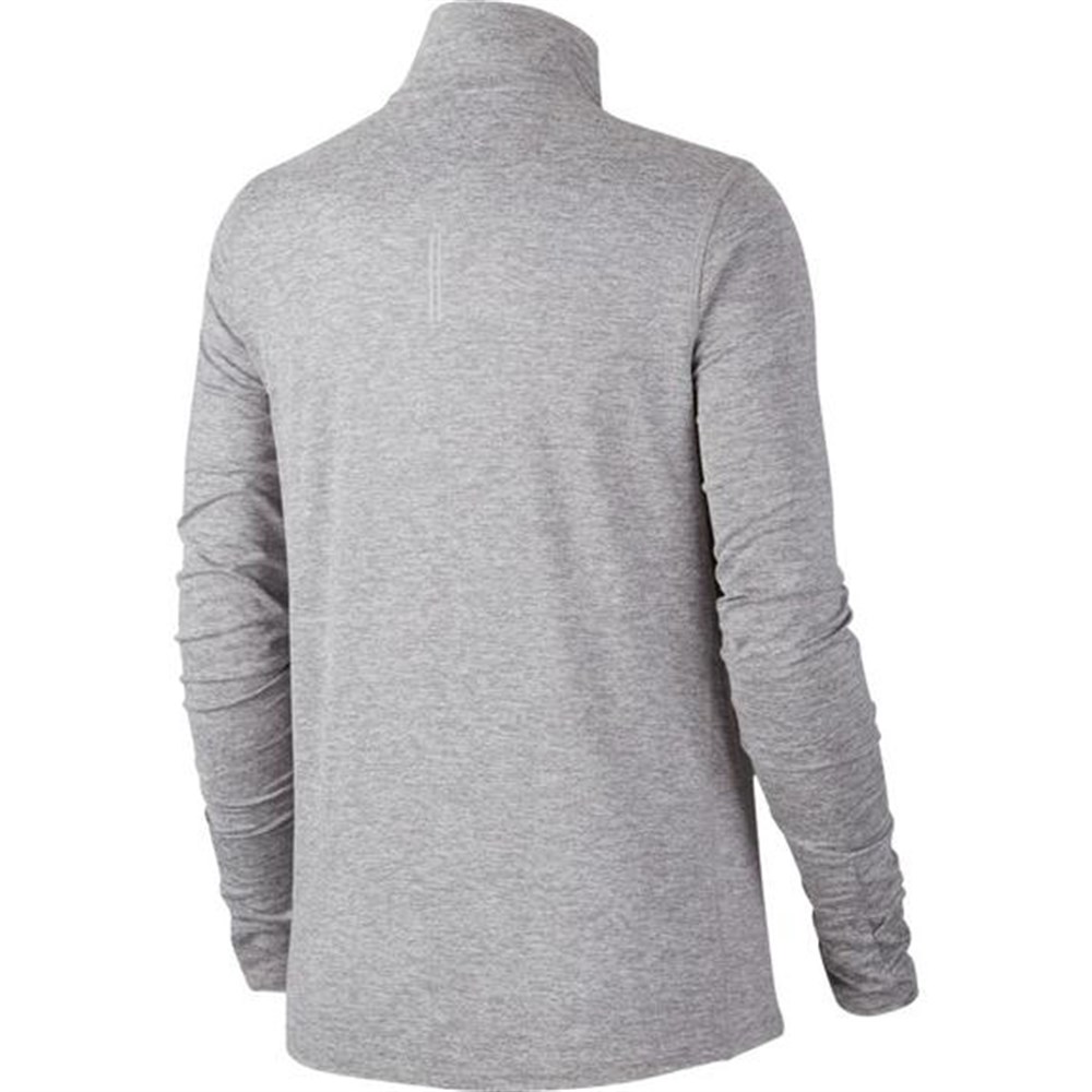 Nike W Nk Df Element Top Hz Kadın Gri T-shirt - CU3220-084