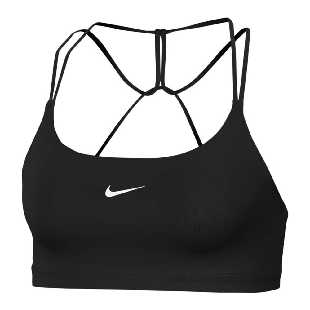 Nike W Nk Df Indy Strpy Nonpded Bra Kadın Siyah Sporcu Sütyeni - CT3721-010