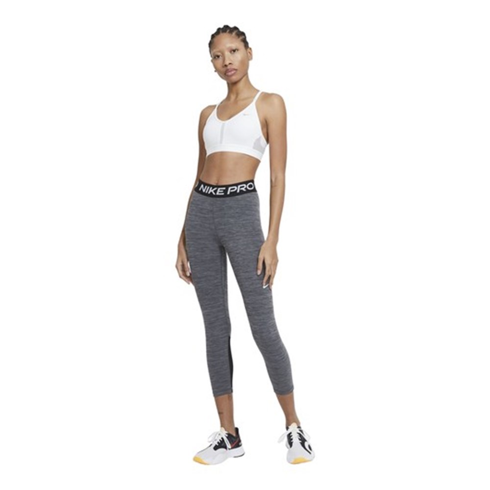 Nike W Nk Df Indy V-Neck Bra Kadın Beyaz Sporcu Sütyeni - CZ4456-100