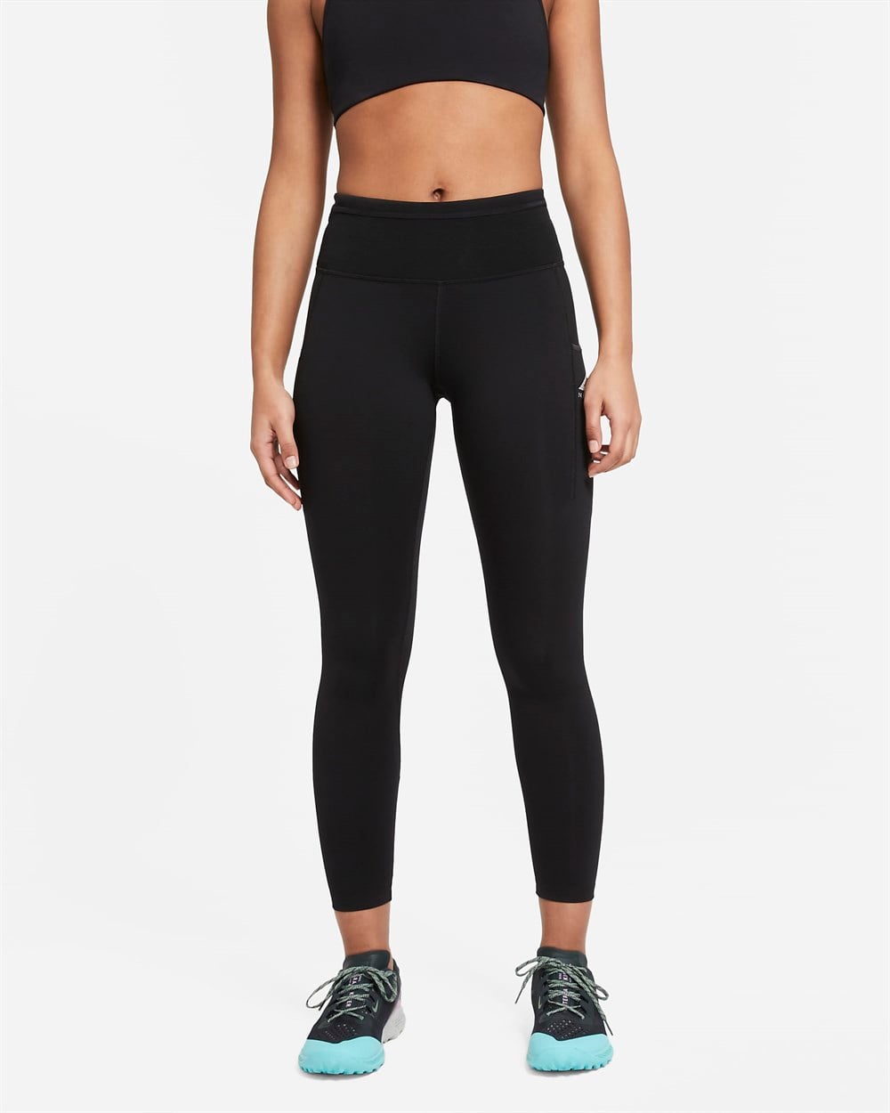 Nike W Nk Epıc Luxe Tght Traıl Kadın Siyah Tayt - CZ9596-010