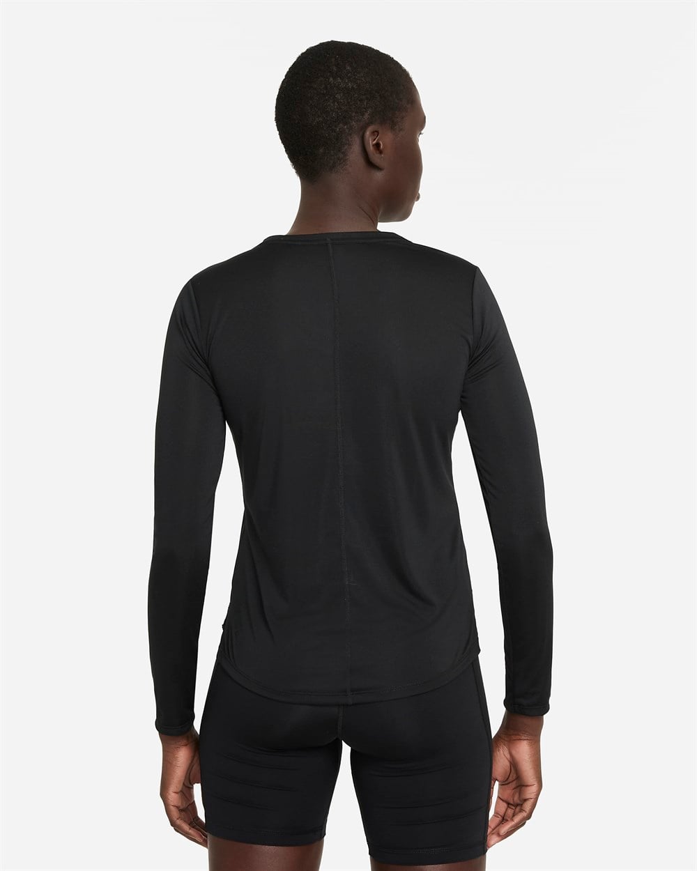 Nike W Nk One Df Ls Std Top Kadın Siyah T-shirt - DD0641-010
