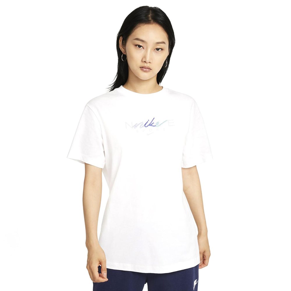 Nike W Nsw Bf Tee Craft Kadın Beyaz T-shirt - DJ1834-100