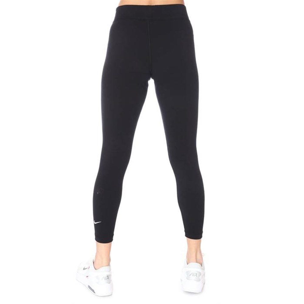 Nike W Nsw Essntl 7/8 Mr Lggng Kadın Siyah Tayt - CZ8532-010