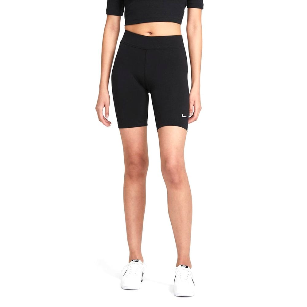 Nike W Nsw Essntl Mr Bıker Short Kadın Siyah Tayt - CZ8526-010