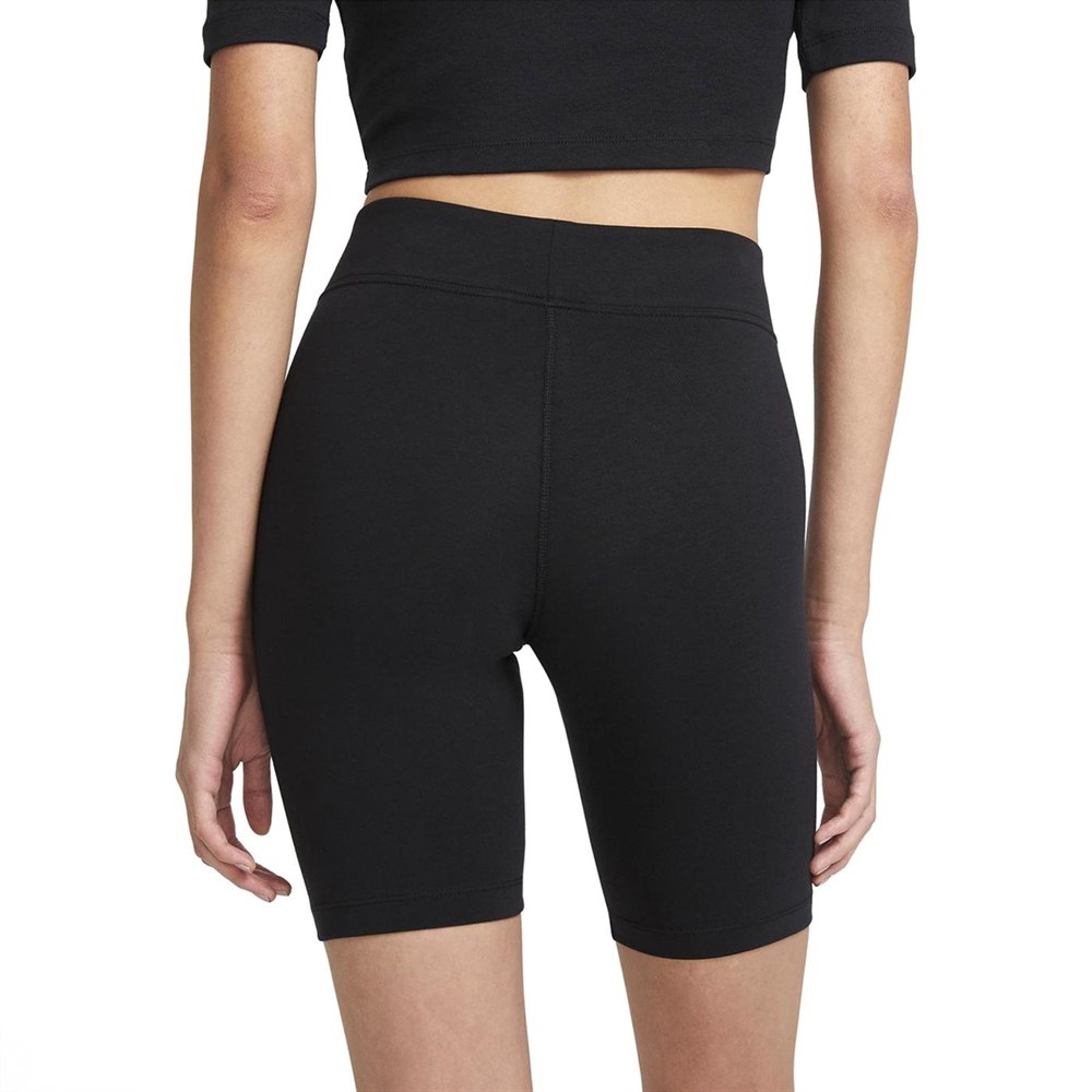 Nike W Nsw Essntl Mr Bıker Short Kadın Siyah Tayt - CZ8526-010