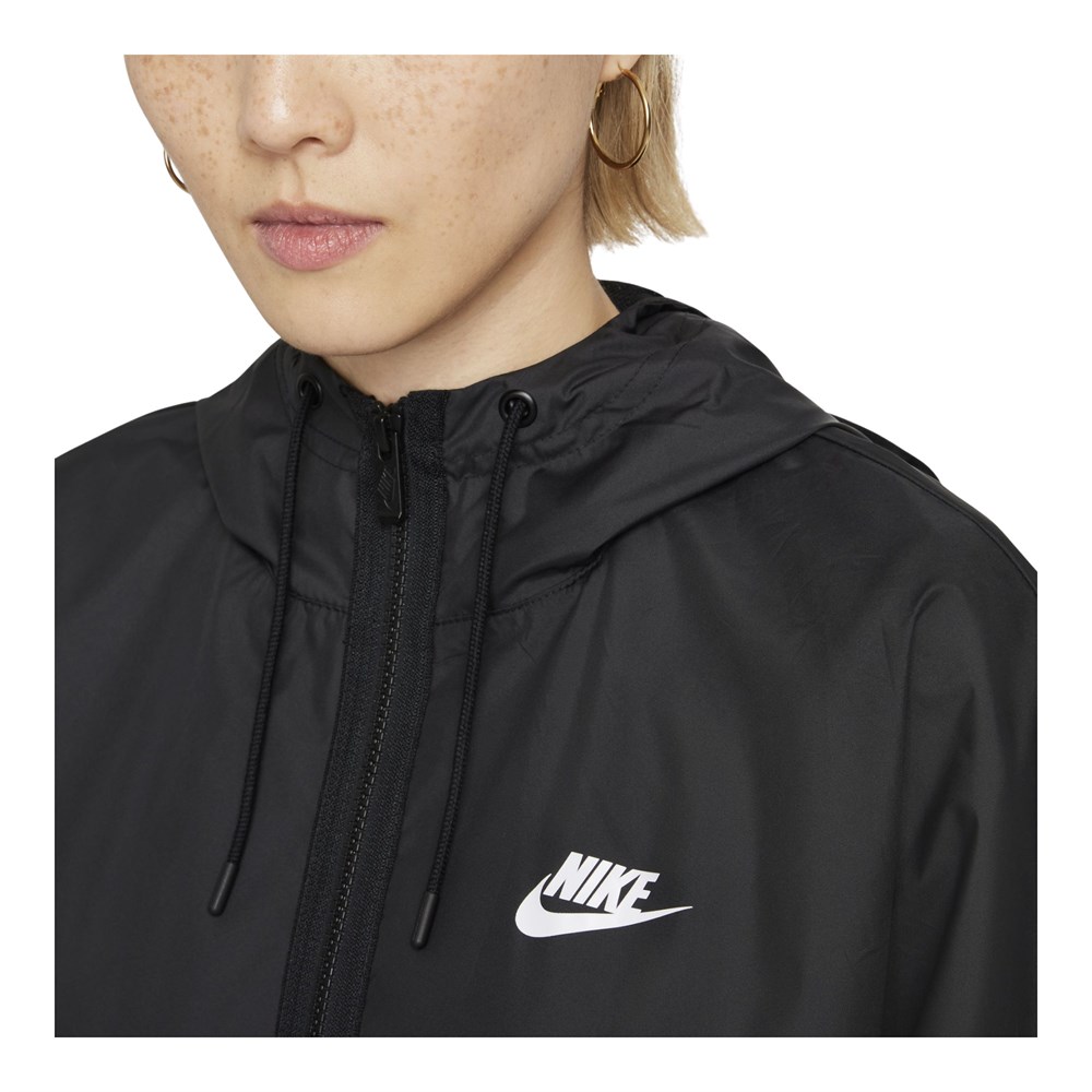 Nike W Nsw Rpl Wr Essntl Wvn Jkt Kadın Siyah Ceket - DD5852-010