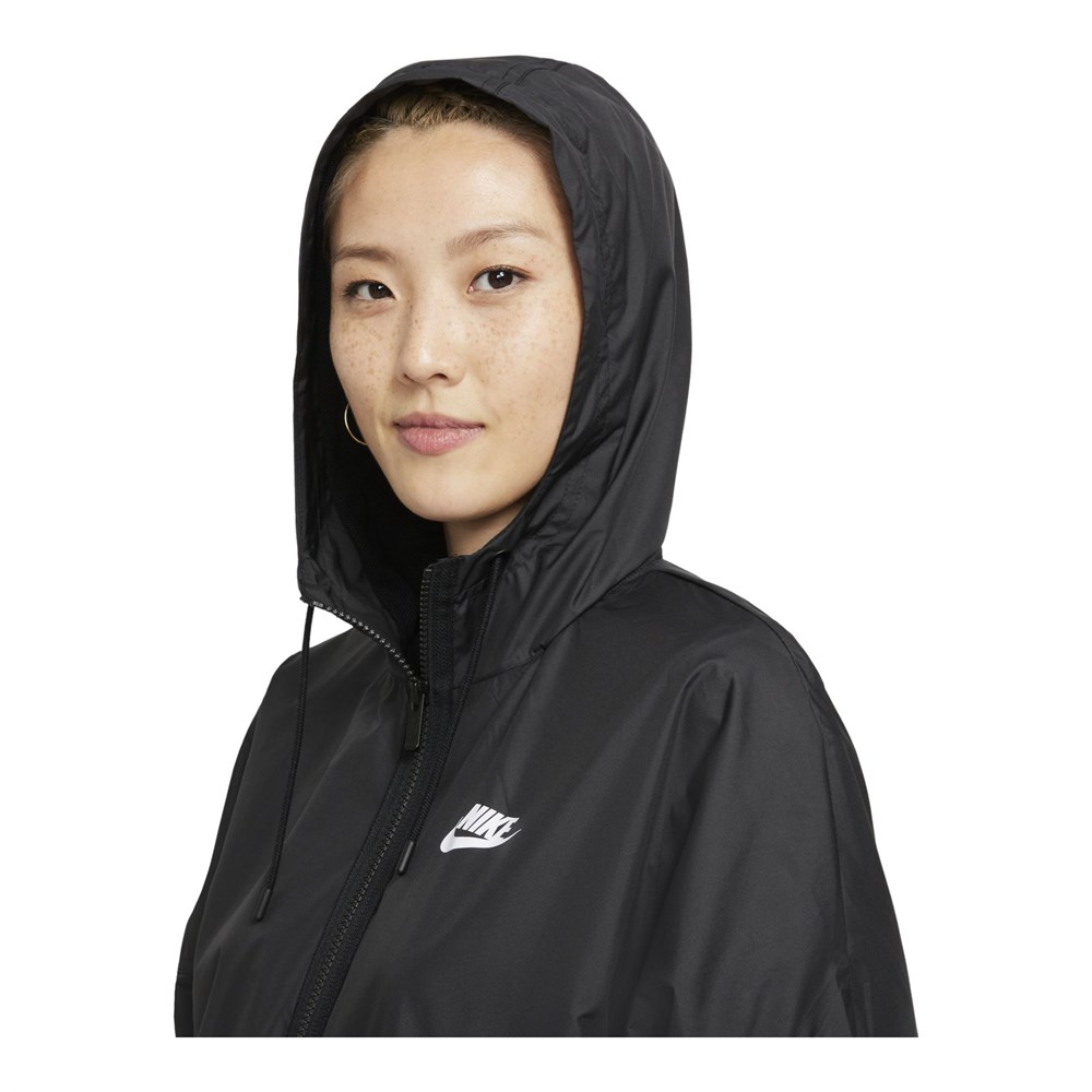 Nike W Nsw Rpl Wr Essntl Wvn Jkt Kadın Siyah Ceket - DD5852-010