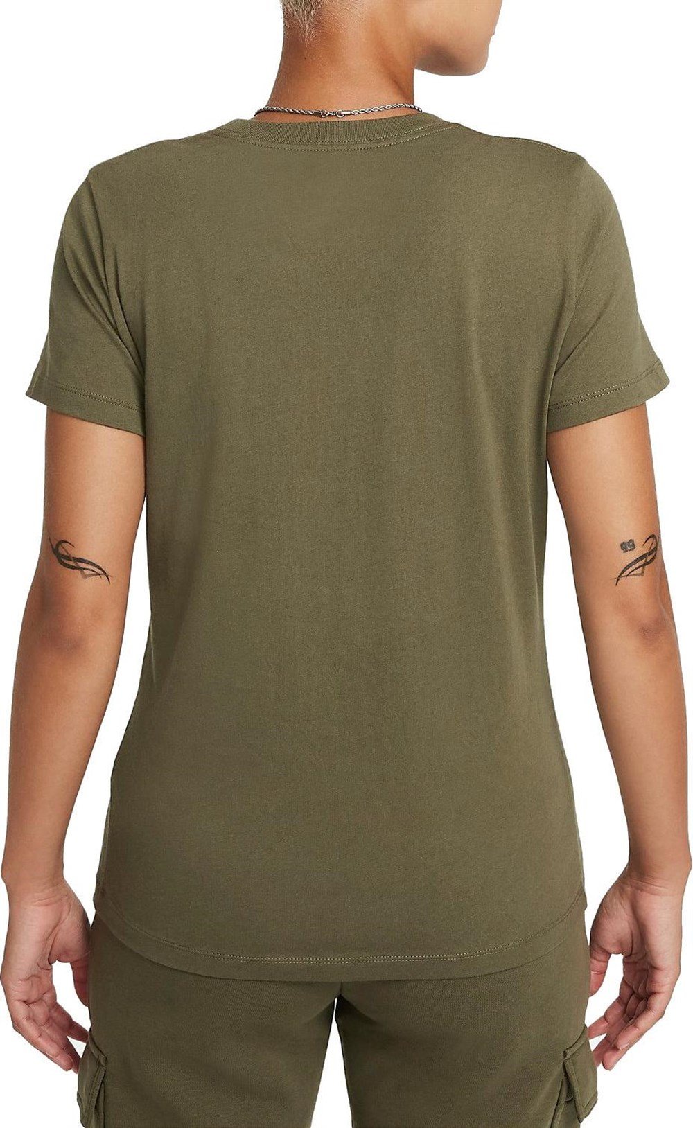 Nike W Nsw Tee Essntl Icon Futur Kadın Yeşil T-shirt - BV6169-223