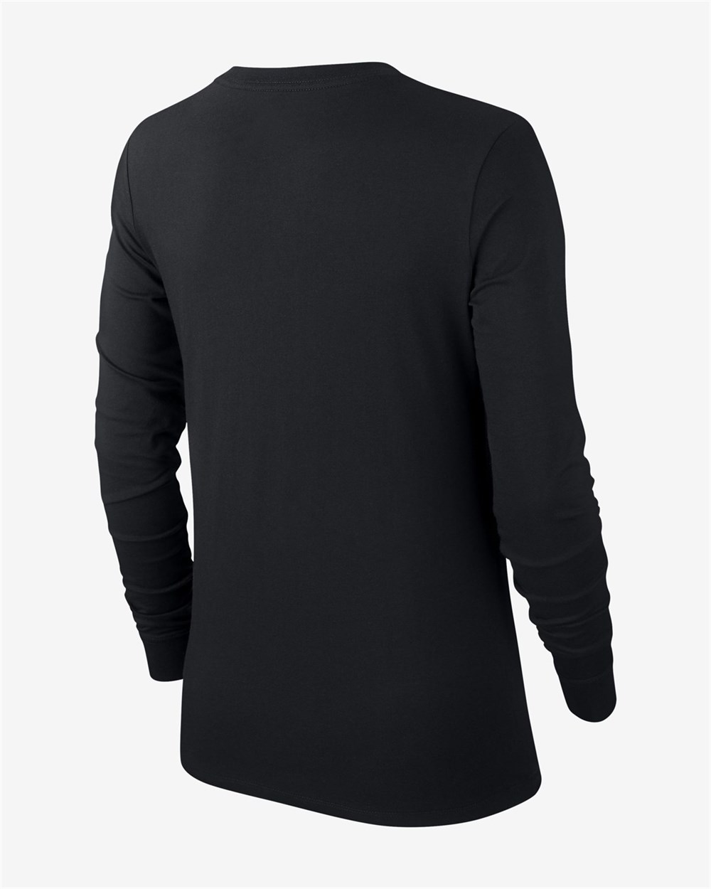 Nike W Nsw Tee Essntl Ls Icon Ftr Kadın Siyah T-shirt - BV6171-010